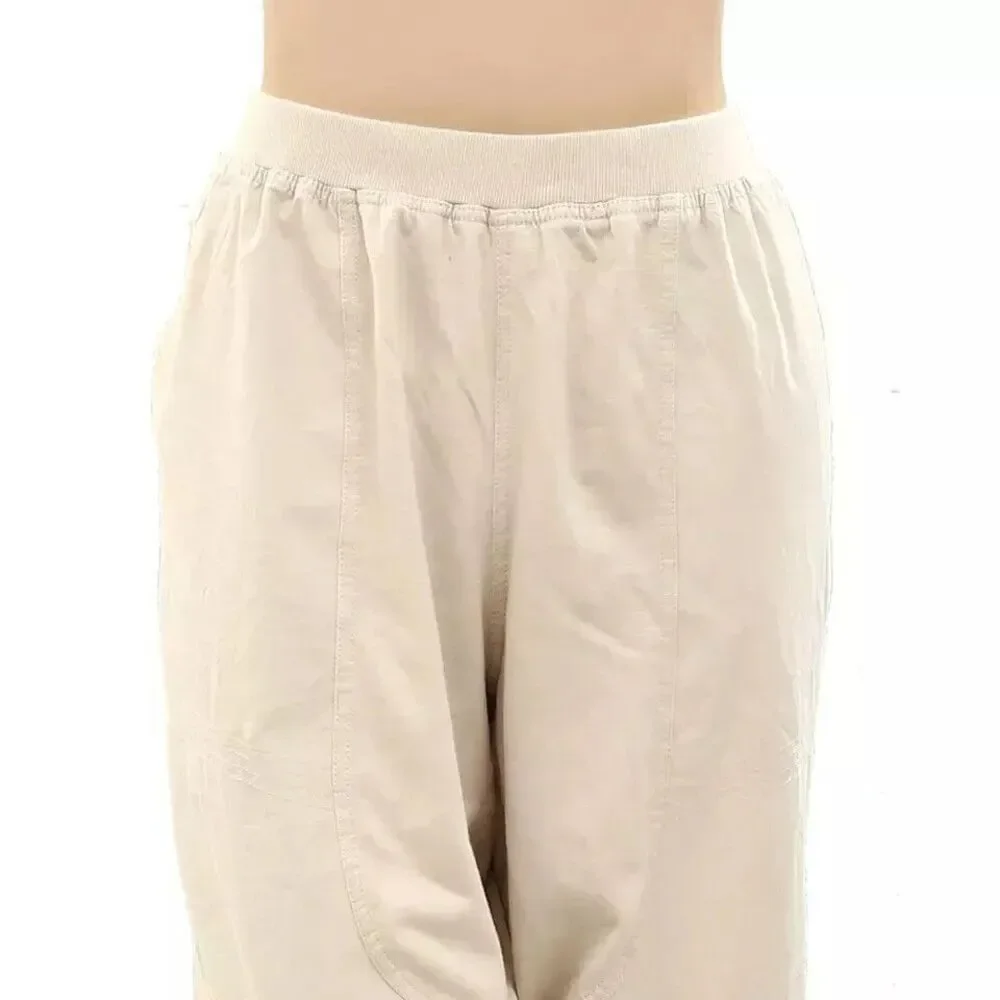 Daily Practice by Anthropologie Straight-Leg Ankle Pants Wide Leg XXS NWT 273784